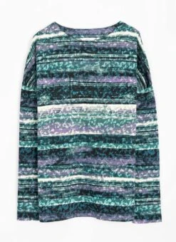 Soft Touch Printed Boat Neck Top 9 Soft Touch Printed Boat Neck Top -The Edinburgh Woollen Mill 64242pvl d075d57289c84d2