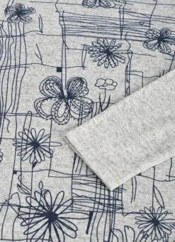 Soft Touch Sparkle Placement Print Top -The Edinburgh Woollen Mill 64304pvl 23c9c83bd527e9e