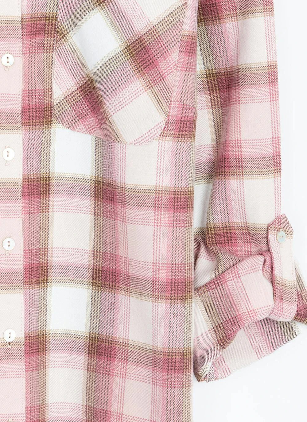Pure Cotton Brushed Checked Shirt 6 Pure Cotton Brushed Checked Shirt - Image 6