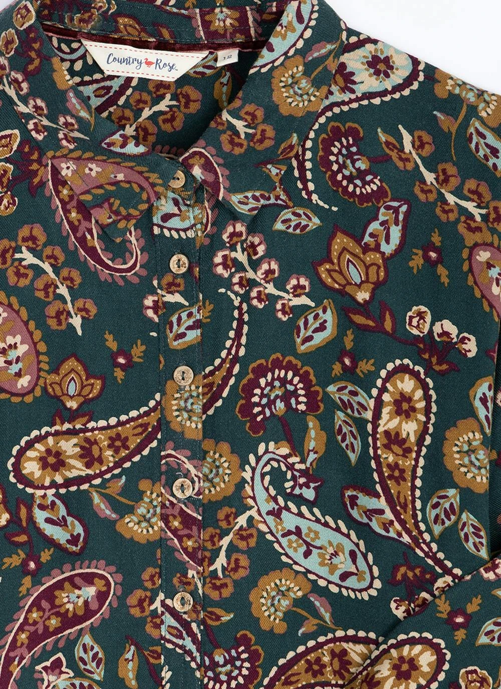 Printed Midi Shirt Dress 5 Printed Midi Shirt Dress - Image 5