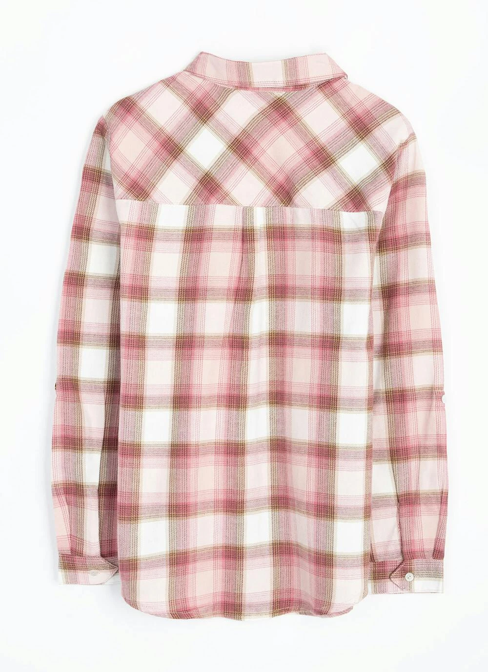 Pure Cotton Brushed Checked Shirt 7 Pure Cotton Brushed Checked Shirt - Image 7