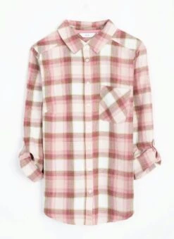 Pure Cotton Brushed Checked Shirt 9 Pure Cotton Brushed Checked Shirt -The Edinburgh Woollen Mill 64335pvl 34186213895d689