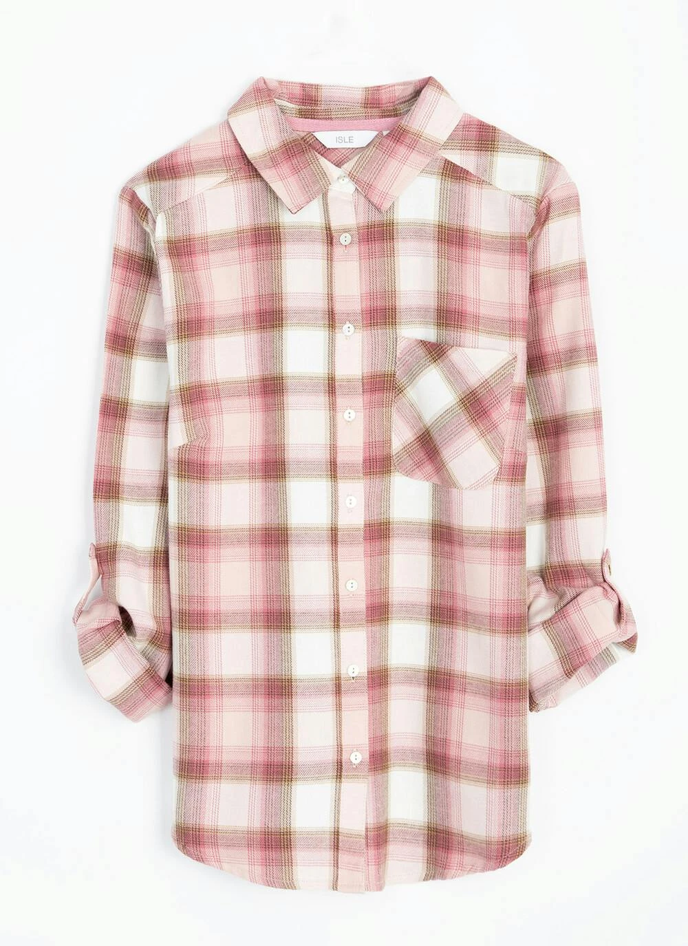 Pure Cotton Brushed Checked Shirt 3 Pure Cotton Brushed Checked Shirt - Image 3