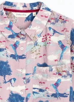 Printed Collared Shirt -The Edinburgh Woollen Mill 64365pvl eeb835db1abd423