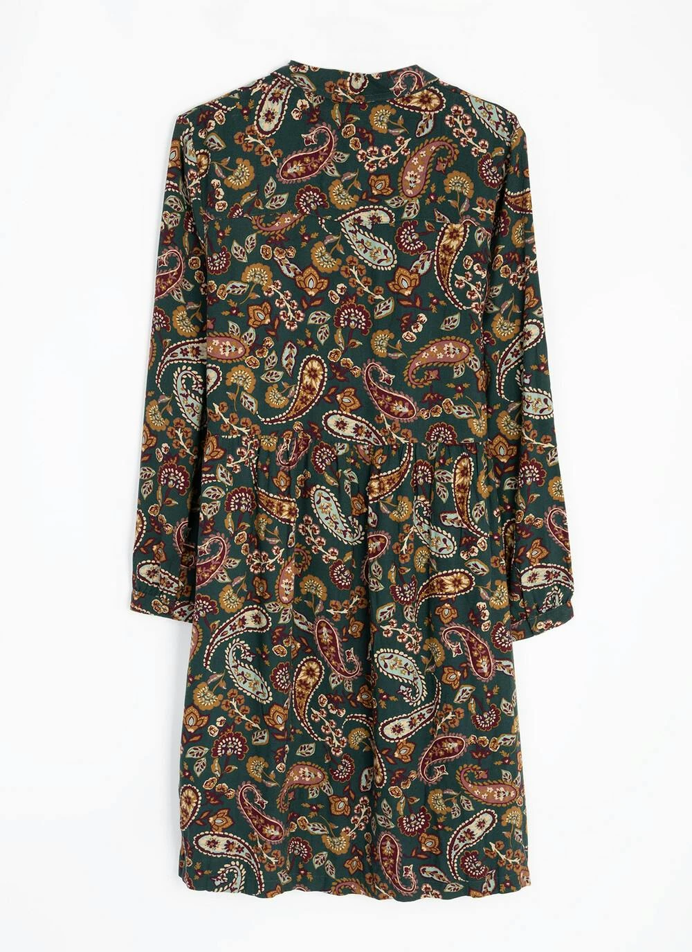 Printed Midi Shirt Dress 7 Printed Midi Shirt Dress - Image 7