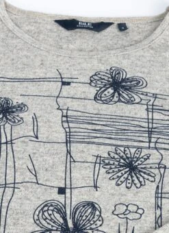 Soft Touch Sparkle Placement Print Top -The Edinburgh Woollen Mill 64398pvl b05135670981b0c