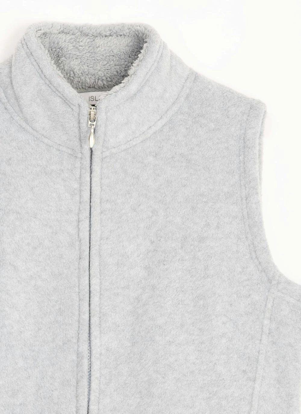 Fleece Sherpa Lined Funnel Neck Gilet 2 Fleece Sherpa Lined Funnel Neck Gilet - Image 2