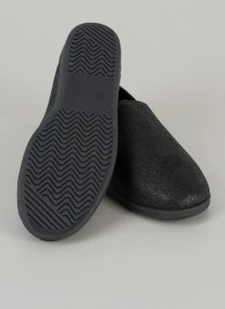 Plush Lined Faux Leather Full Slipper 5 Plush Lined Faux Leather Full Slipper -The Edinburgh Woollen Mill 64541pvl c8e9e429df00ae0