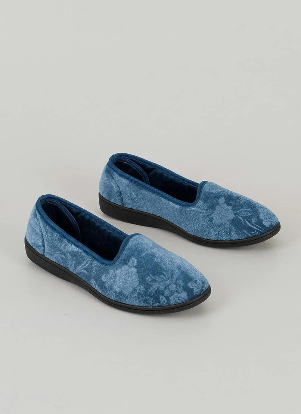 Easy On Velvet Ballerina Slippers 1 Easy On Velvet Ballerina Slippers
