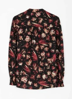 Floral Print Jersey Blouse 6 Floral Print Jersey Blouse -The Edinburgh Woollen Mill 64632pvl f7affc557f6cf89