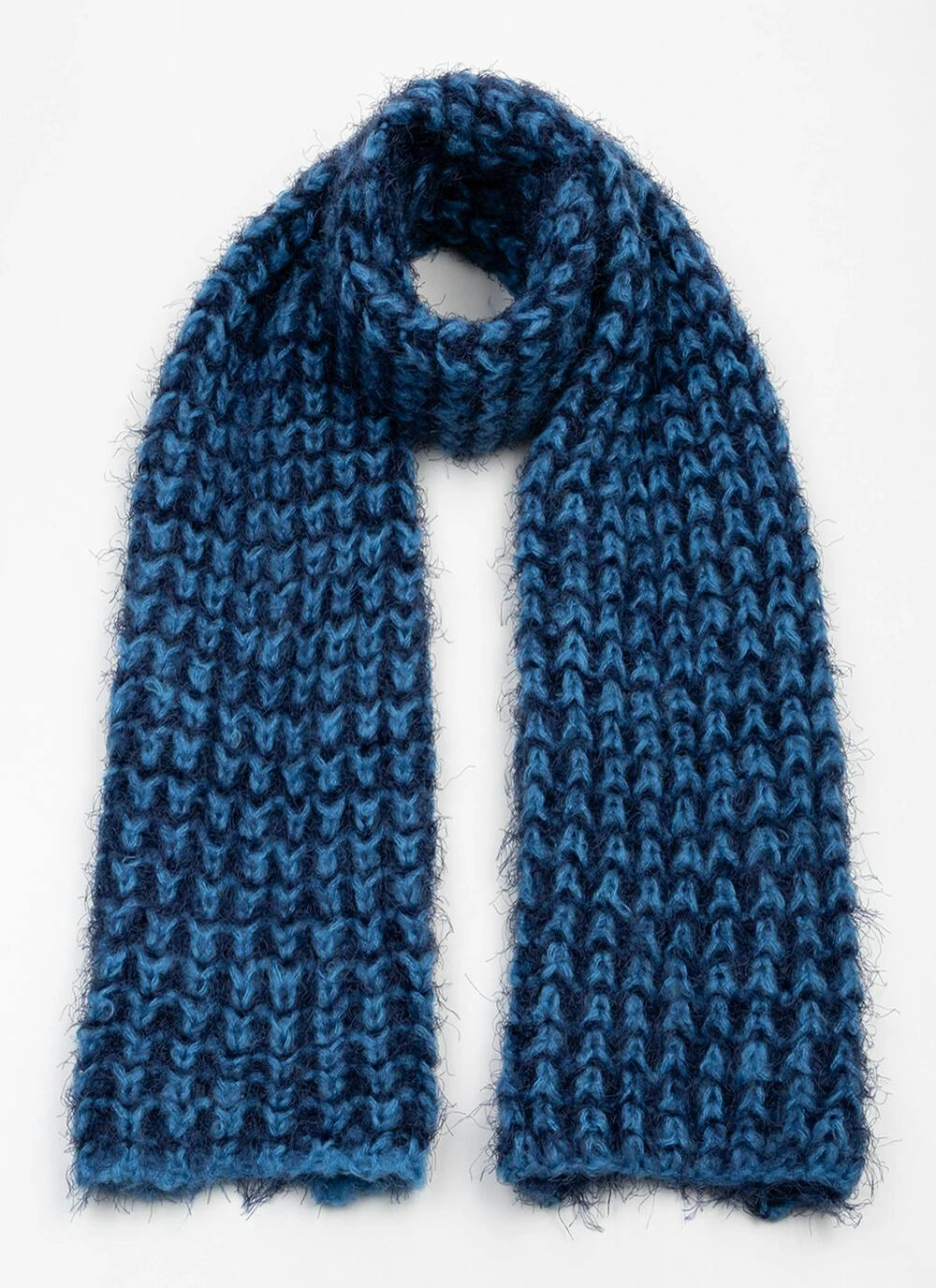 Fluffy Knit Scarf 1 Fluffy Knit Scarf