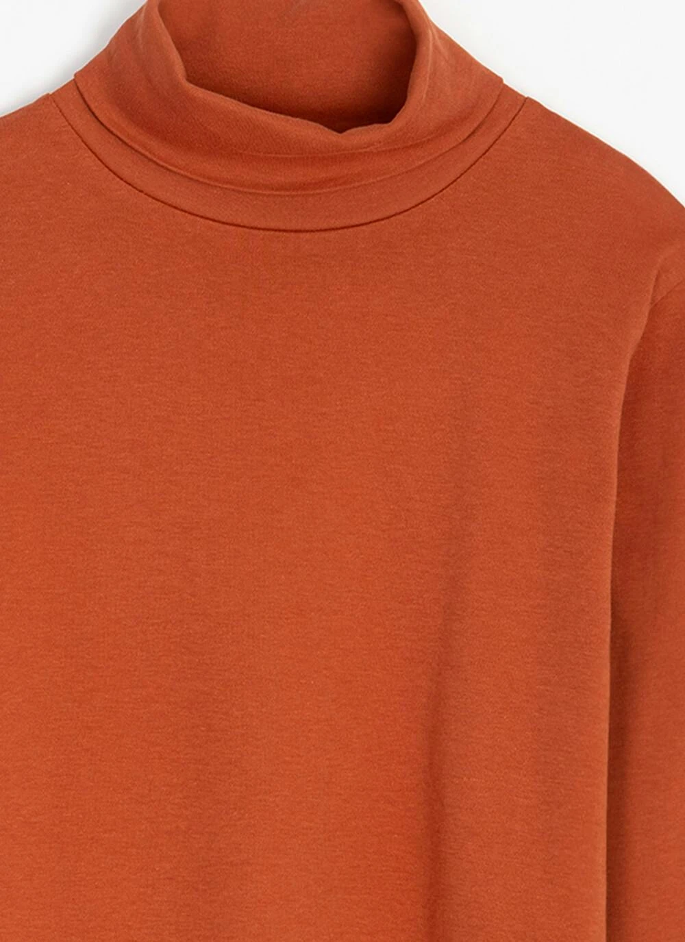 Pure Cotton Roll Neck Top 2 Pure Cotton Roll Neck Top - Image 2