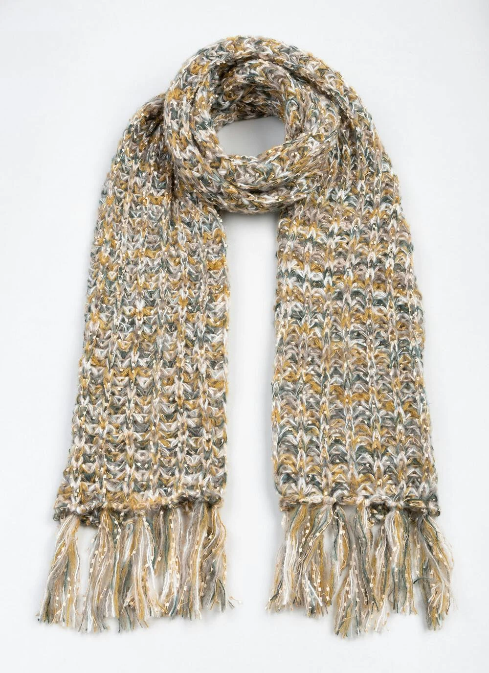 Fancy Knit Scarf 1 Fancy Knit Scarf