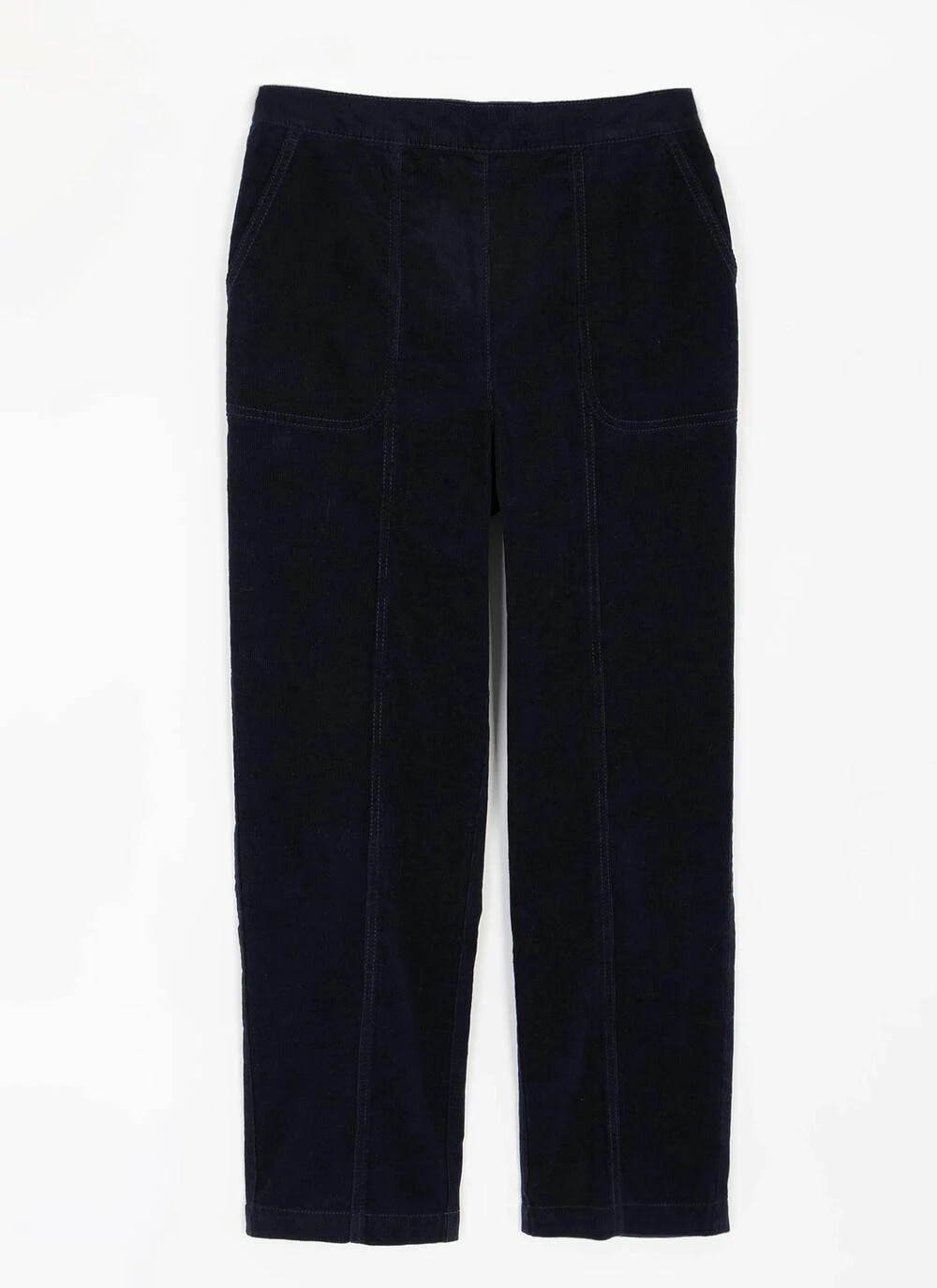 Straight Leg Pull On Cord Trouser 1 Straight Leg Pull On Cord Trouser