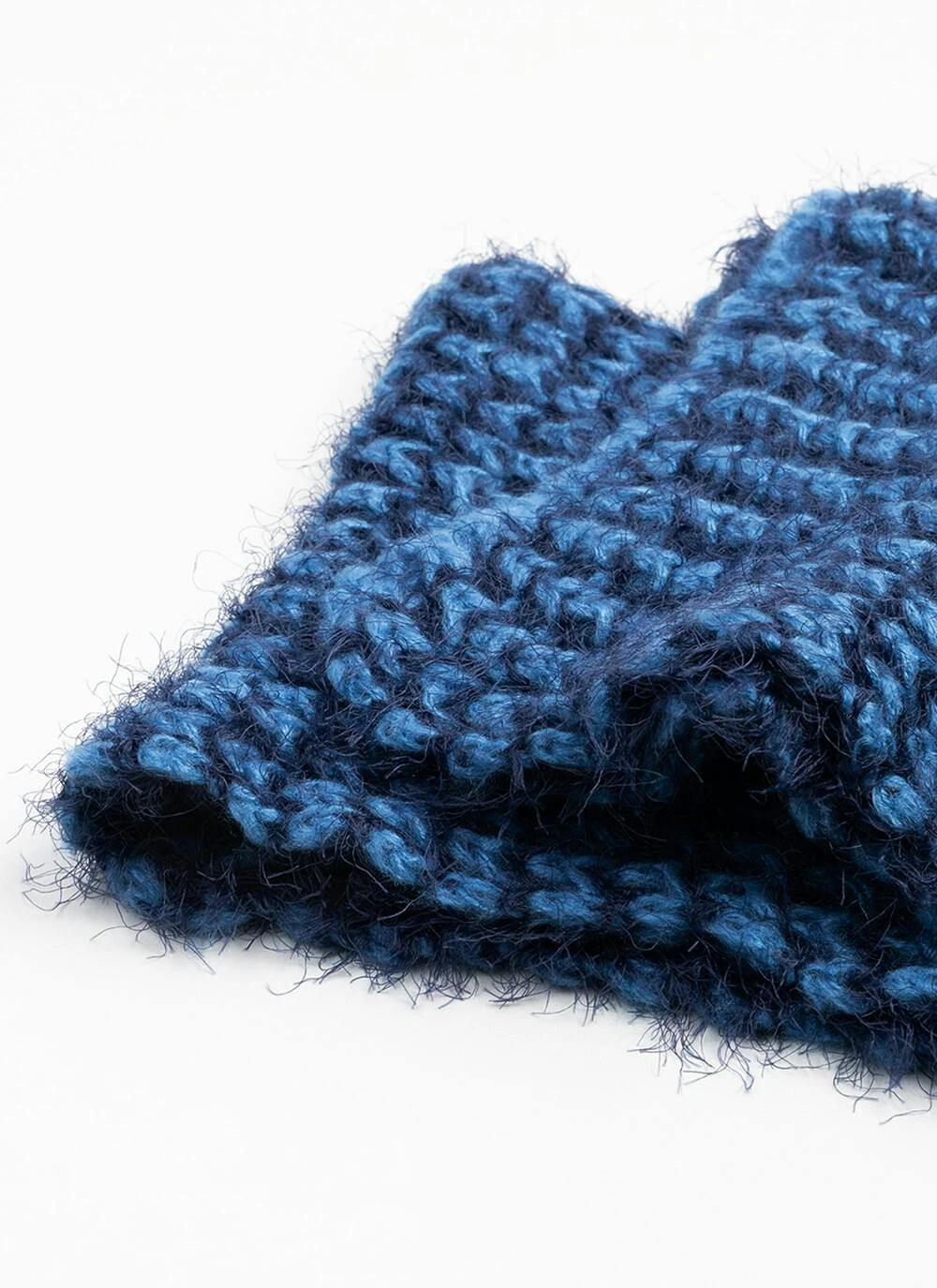 Fluffy Knit Scarf 2 Fluffy Knit Scarf - Image 2