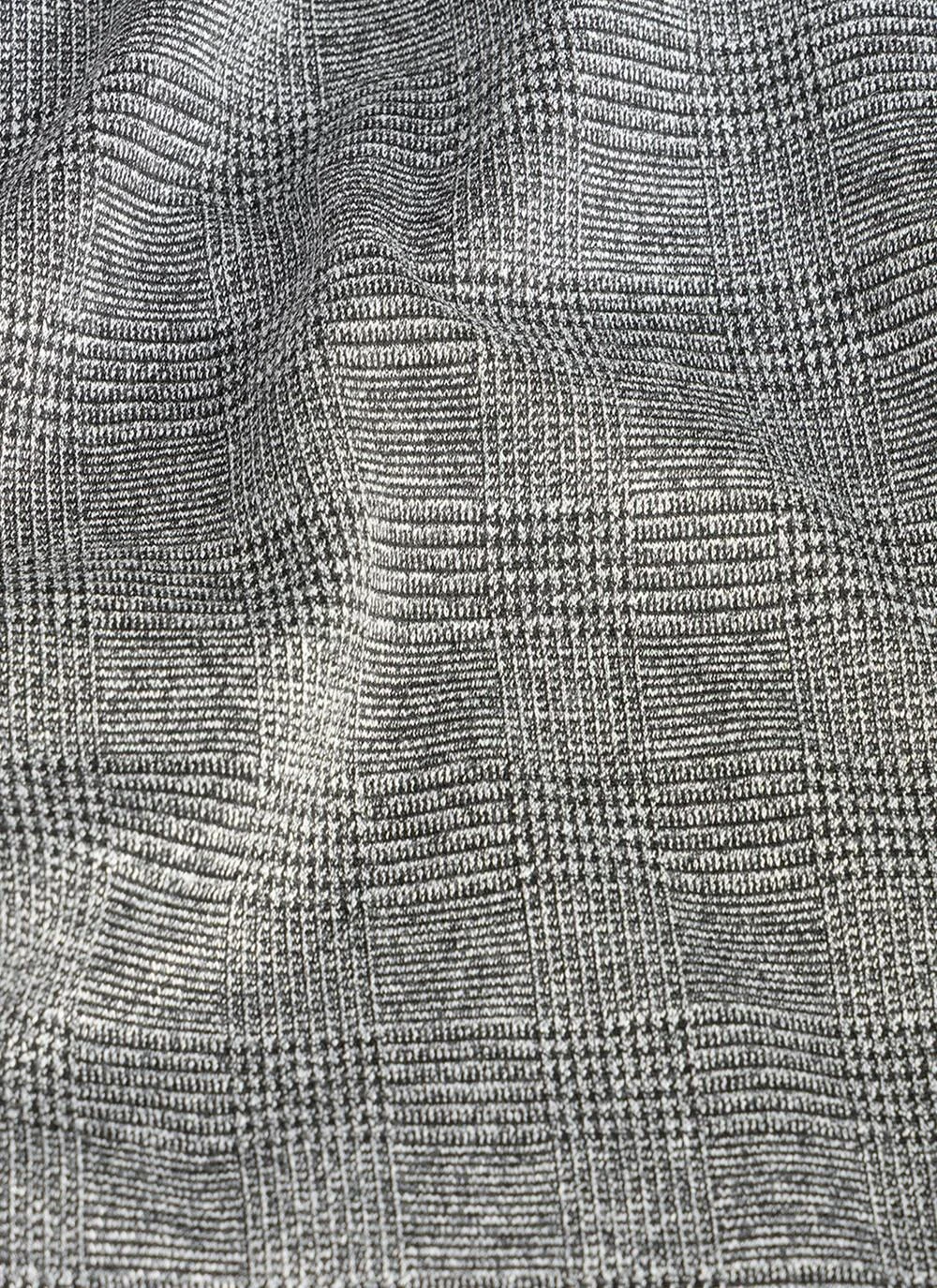 Jersey Stretch Check Slim Fit Trouser 4 Jersey Stretch Check Slim Fit Trouser - Image 4