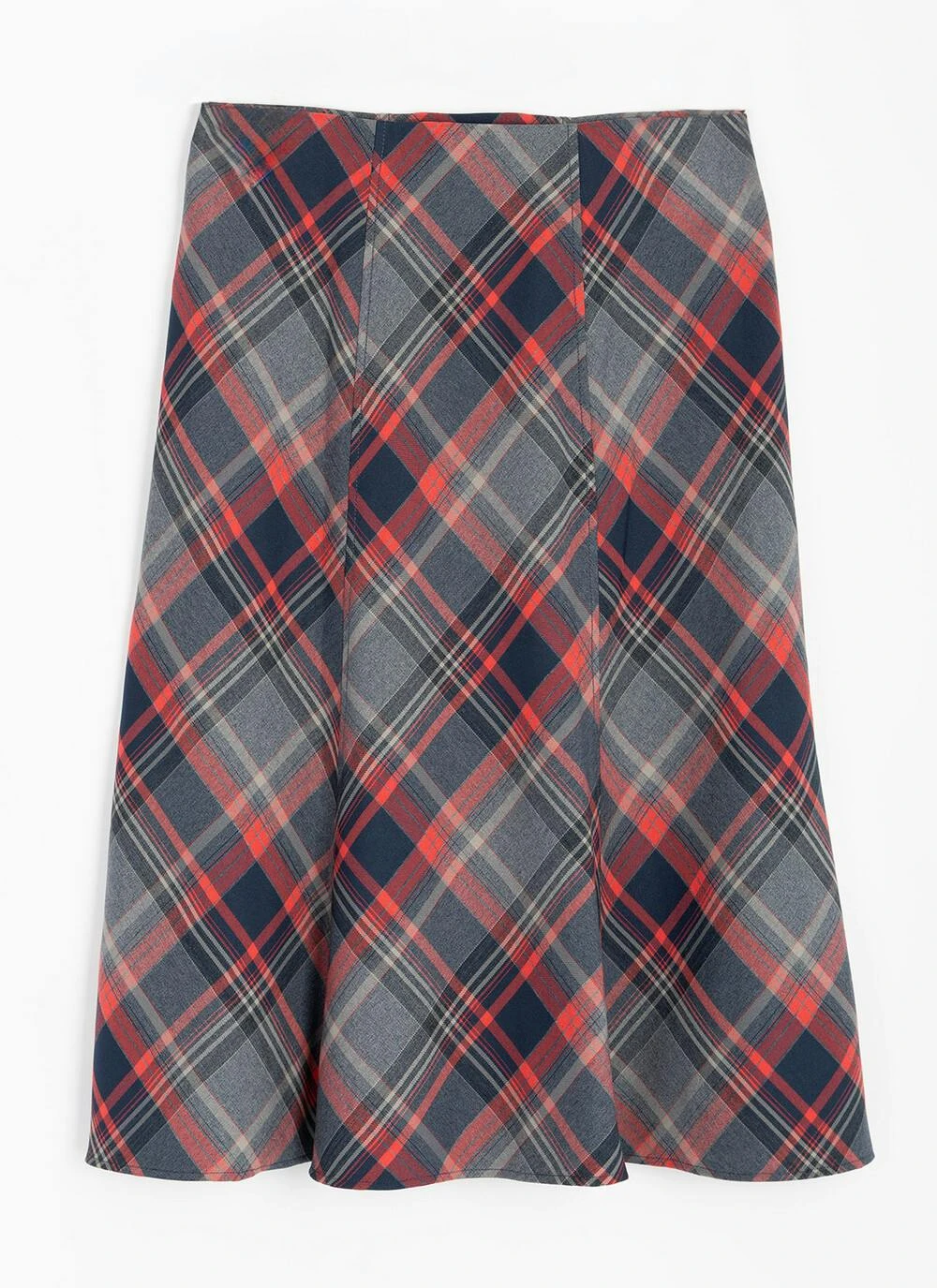 Comfort Fit Check A-Line Skirt 1 Comfort Fit Check A-Line Skirt