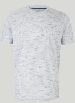 Stripe Space Dye T-shirt 6 Stripe Space Dye T-shirt -The Edinburgh Woollen Mill 65334pvl 0407ea91775506d