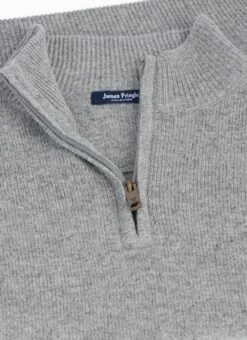 100% Lambswool Zip Neck Jumper 11 100% Lambswool Zip Neck Jumper -The Edinburgh Woollen Mill 65431pvl 77c0fc0b15d895c