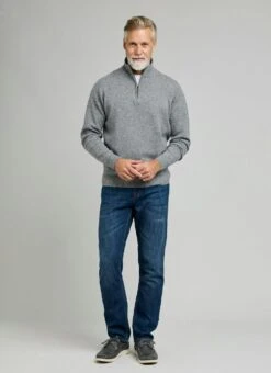 100% Lambswool Zip Neck Jumper 9 100% Lambswool Zip Neck Jumper -The Edinburgh Woollen Mill 65488pvl 2b920f9c6c5566b