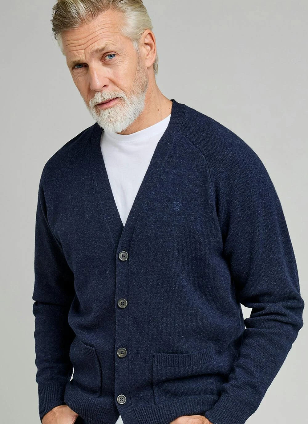 100% Lambswool Cardigan 2 100% Lambswool Cardigan - Image 2