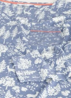 Pure Cotton Printed Pyjama Set 9 Pure Cotton Printed Pyjama Set -The Edinburgh Woollen Mill 65576pvl 408d0509fa98a7b