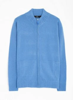 Merino Wool Zip Front Cardigan -The Edinburgh Woollen Mill 65600pvl 280f86093b4ffdf