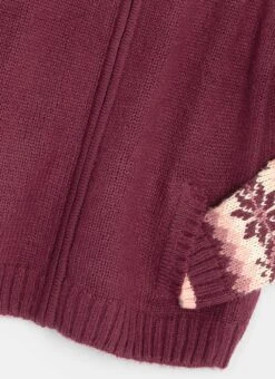 Fairisle Funnel Neck Cardigan 10 Fairisle Funnel Neck Cardigan -The Edinburgh Woollen Mill 65610pvl 0476dab0adc3684