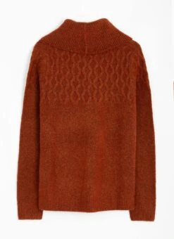 Cable Knit Cowl Neck Jumper 13 Cable Knit Cowl Neck Jumper -The Edinburgh Woollen Mill 65612pvl 1d6e10cf8feb57e
