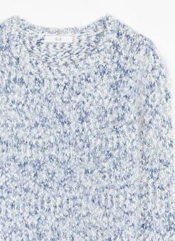 Textured Crew Neck Jumper -The Edinburgh Woollen Mill 65618pvl fec06ebb3070207