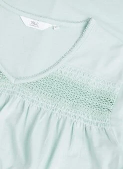 Cotton Rich Lace Trim Nightdress 9 Cotton Rich Lace Trim Nightdress -The Edinburgh Woollen Mill 65628pvl 484880c45d00a38