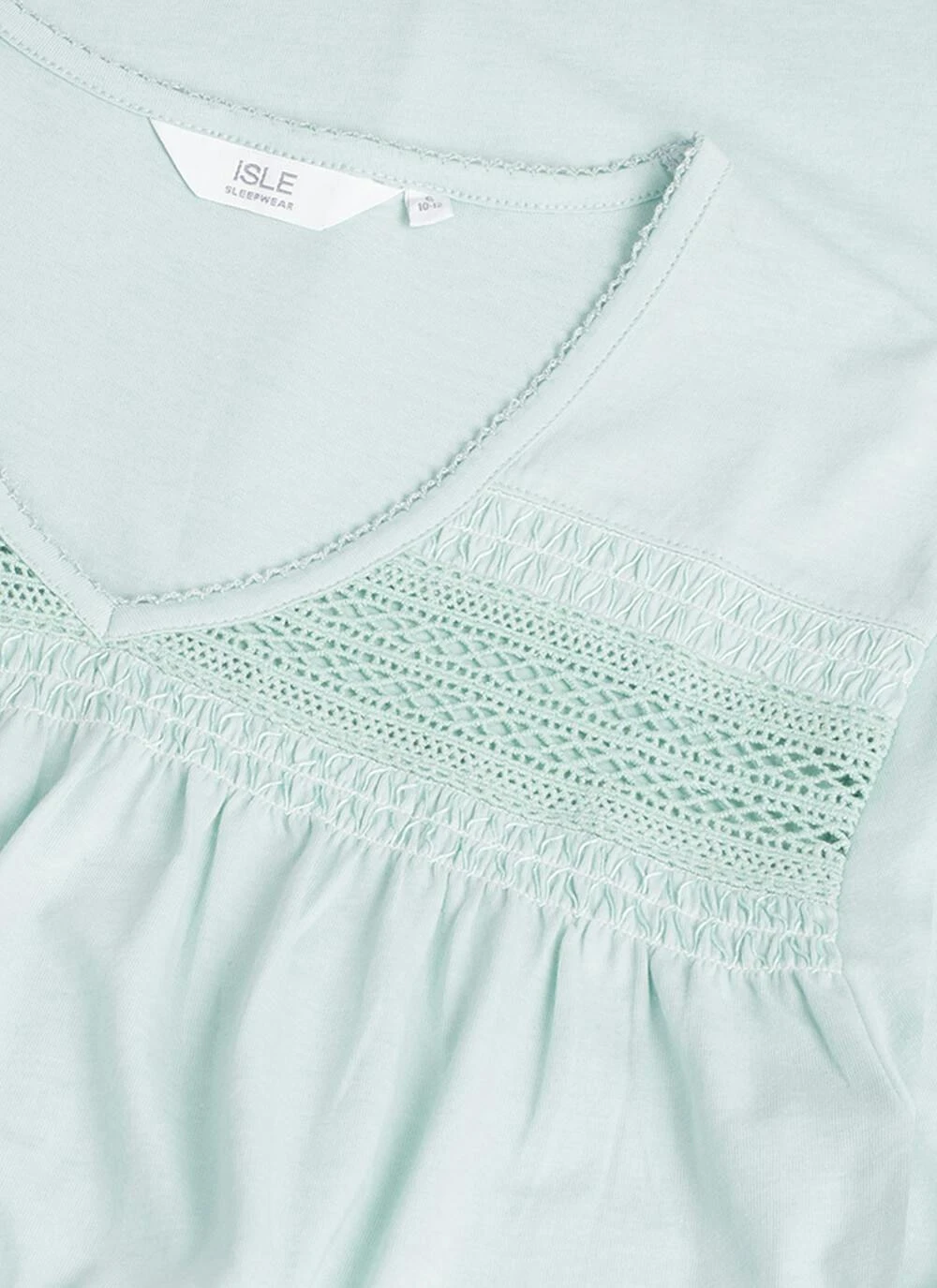 Cotton Rich Lace Trim Nightdress 4 Cotton Rich Lace Trim Nightdress - Image 4