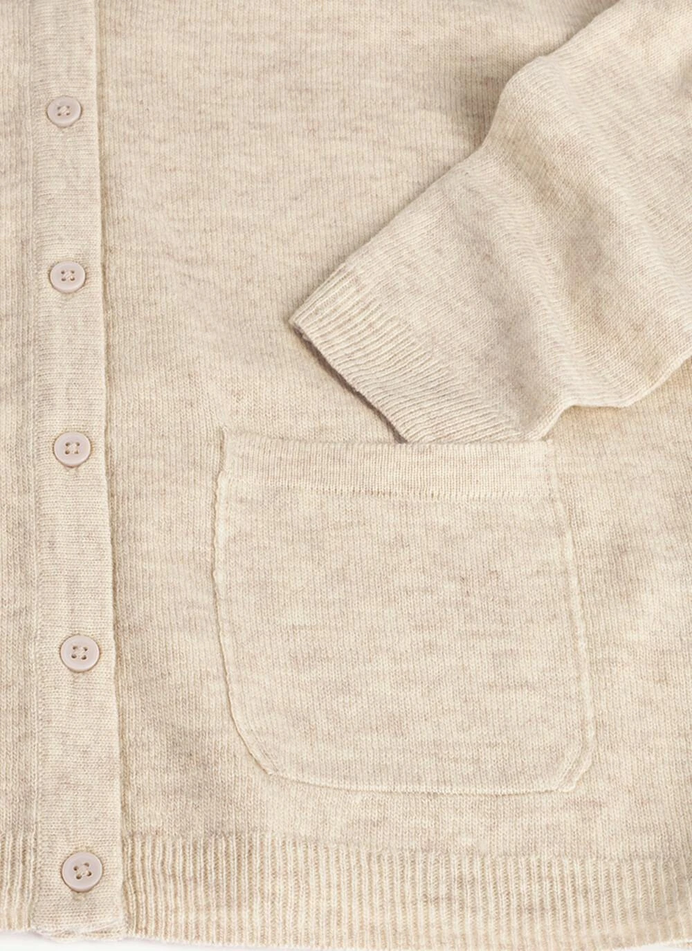 Merino Wool V Neck Cardigan 5 Merino Wool V Neck Cardigan - Image 5