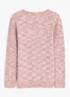Lattice Nep Knit Crew Neck Jumper 13 Lattice Nep Knit Crew Neck Jumper -The Edinburgh Woollen Mill 65647pvl 7c96149900c979b