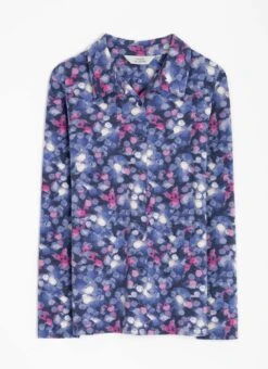 Soft Touch Print Blouse 8 Soft Touch Print Blouse -The Edinburgh Woollen Mill 65775pvl e3ad88e4a5274f8