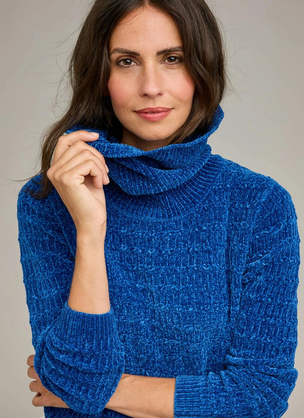 Chenille Cowl Neck Jumper 2 Chenille Cowl Neck Jumper - Image 2