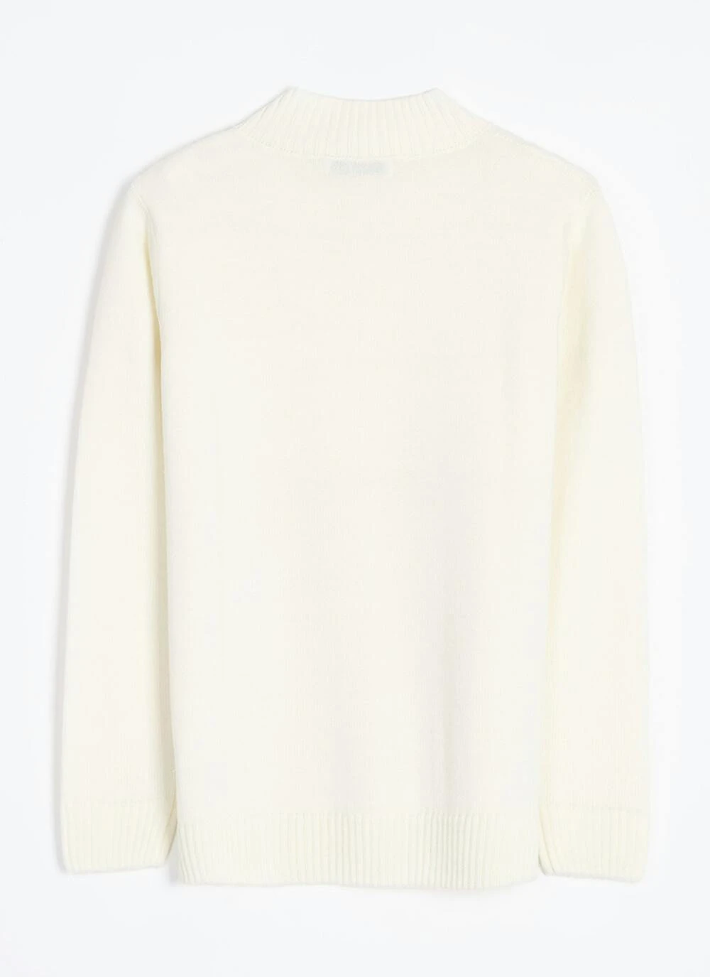 Button Detail Turtle Neck Jumper 6 Button Detail Turtle Neck Jumper - Image 6