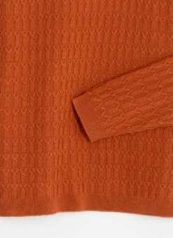 Cable Knit Turtle Neck Jumper -The Edinburgh Woollen Mill 66431pvl a765357f5ef9854