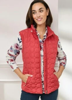 Fleece Lined Quilted Gilet