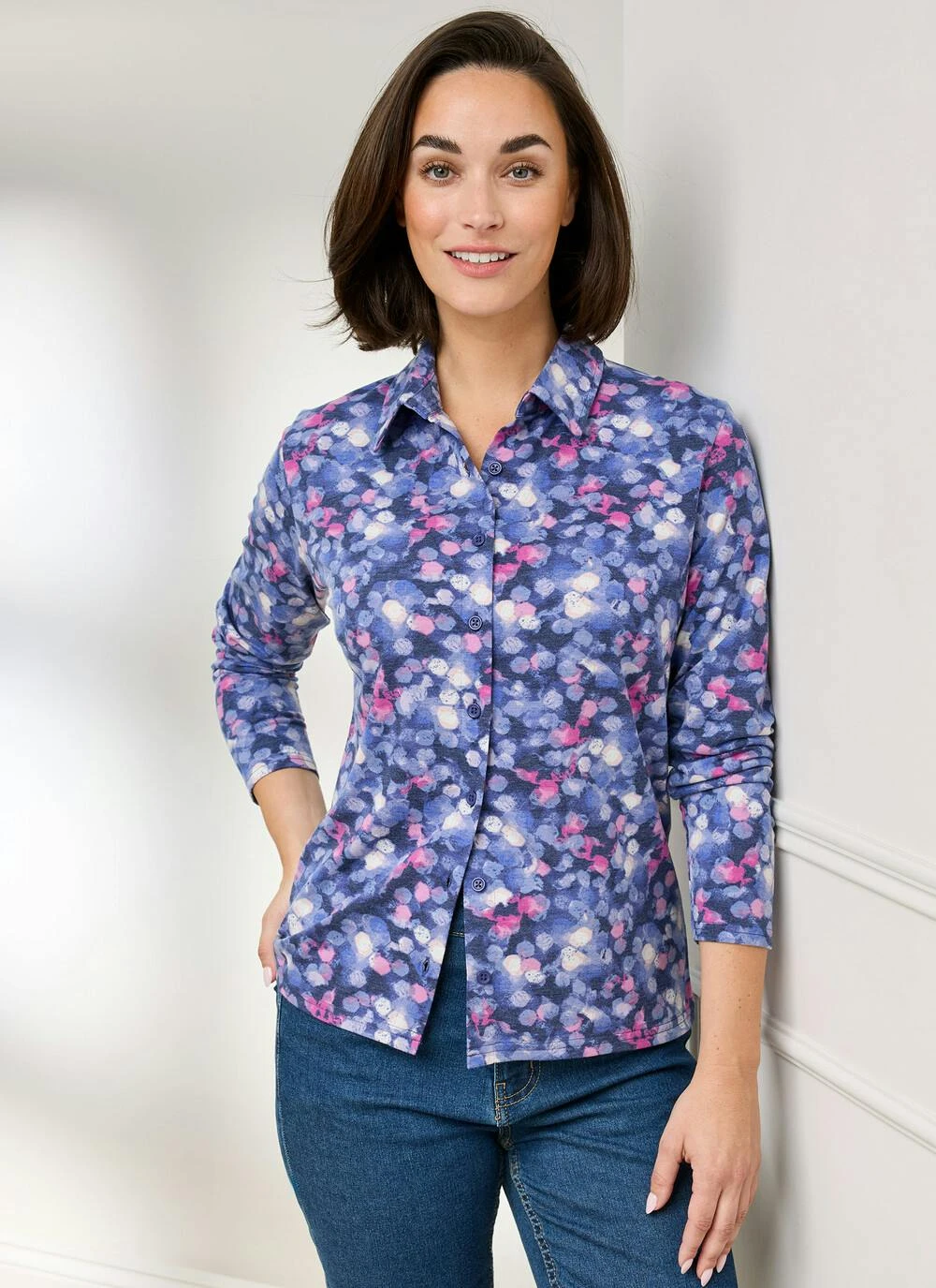 Soft Touch Print Blouse 1 Soft Touch Print Blouse