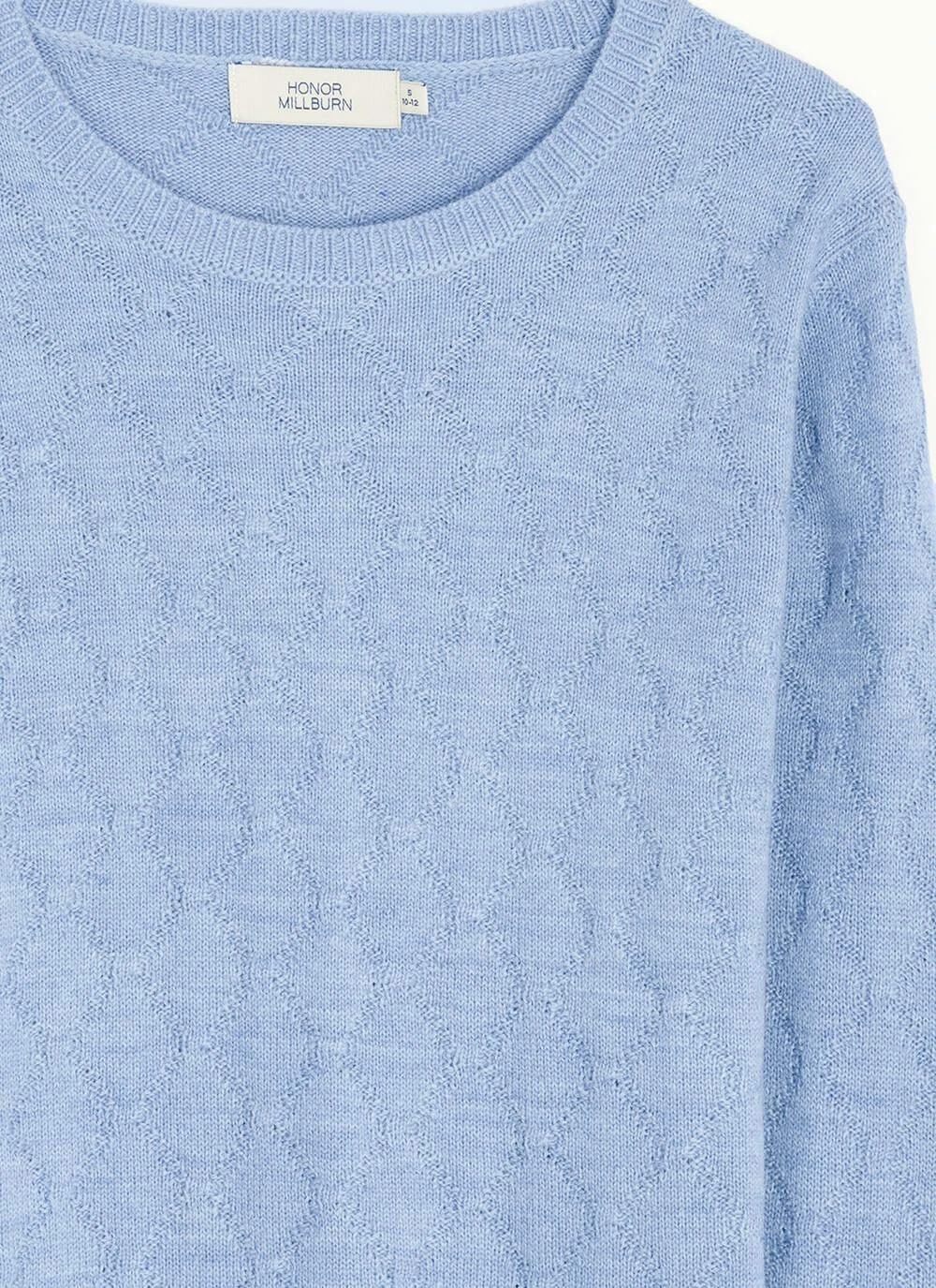 Trellis Knit Round Neck Jumper 4 Trellis Knit Round Neck Jumper - Image 4