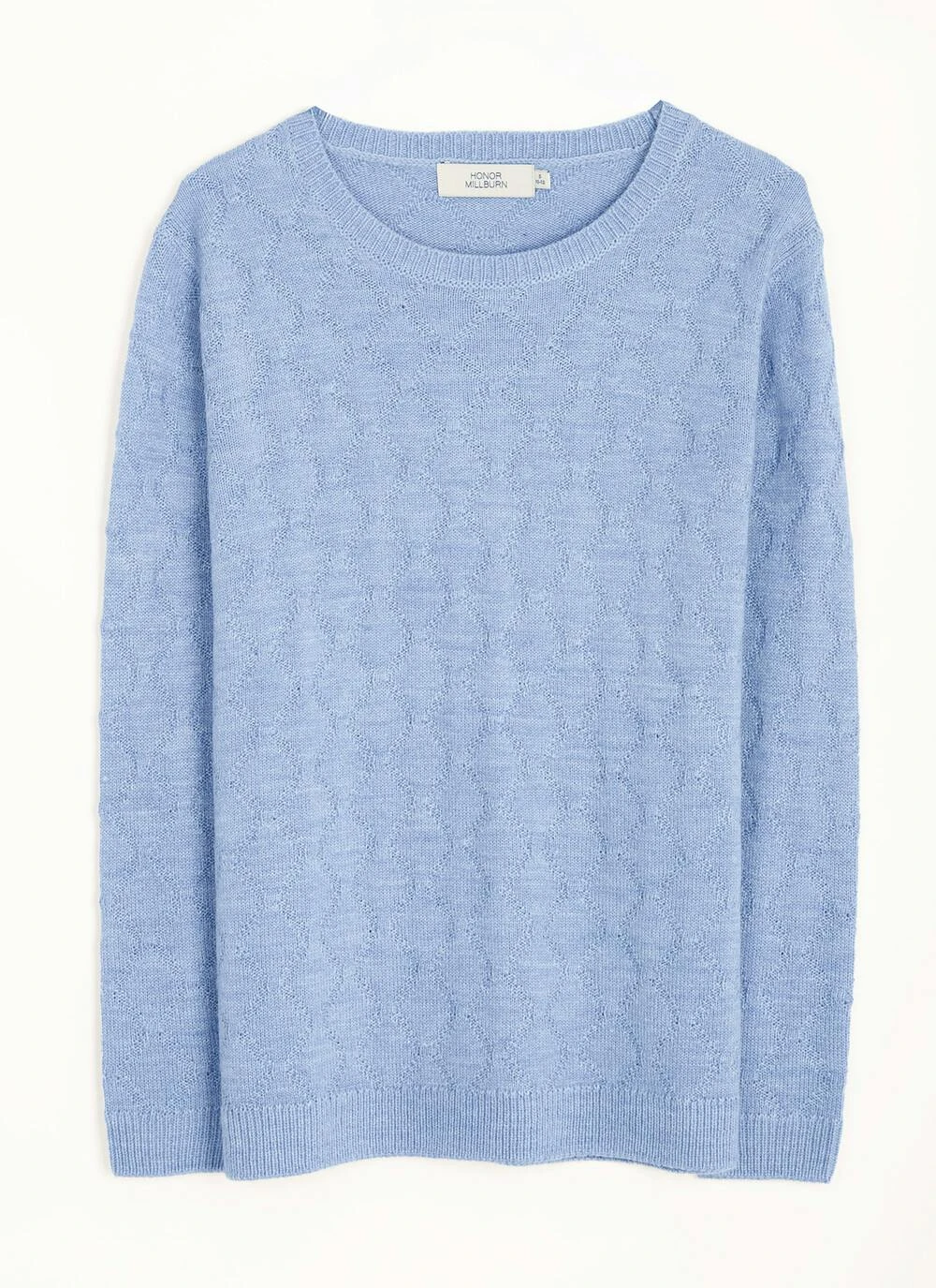 Trellis Knit Round Neck Jumper 3 Trellis Knit Round Neck Jumper - Image 3