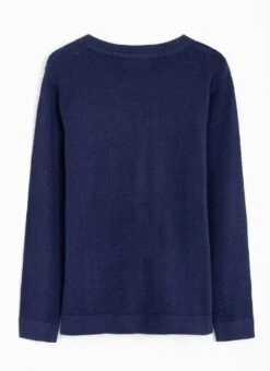 Single Cable Knit Crew Neck Cardigan -The Edinburgh Woollen Mill 66587pvl 2274c3c6866b06d