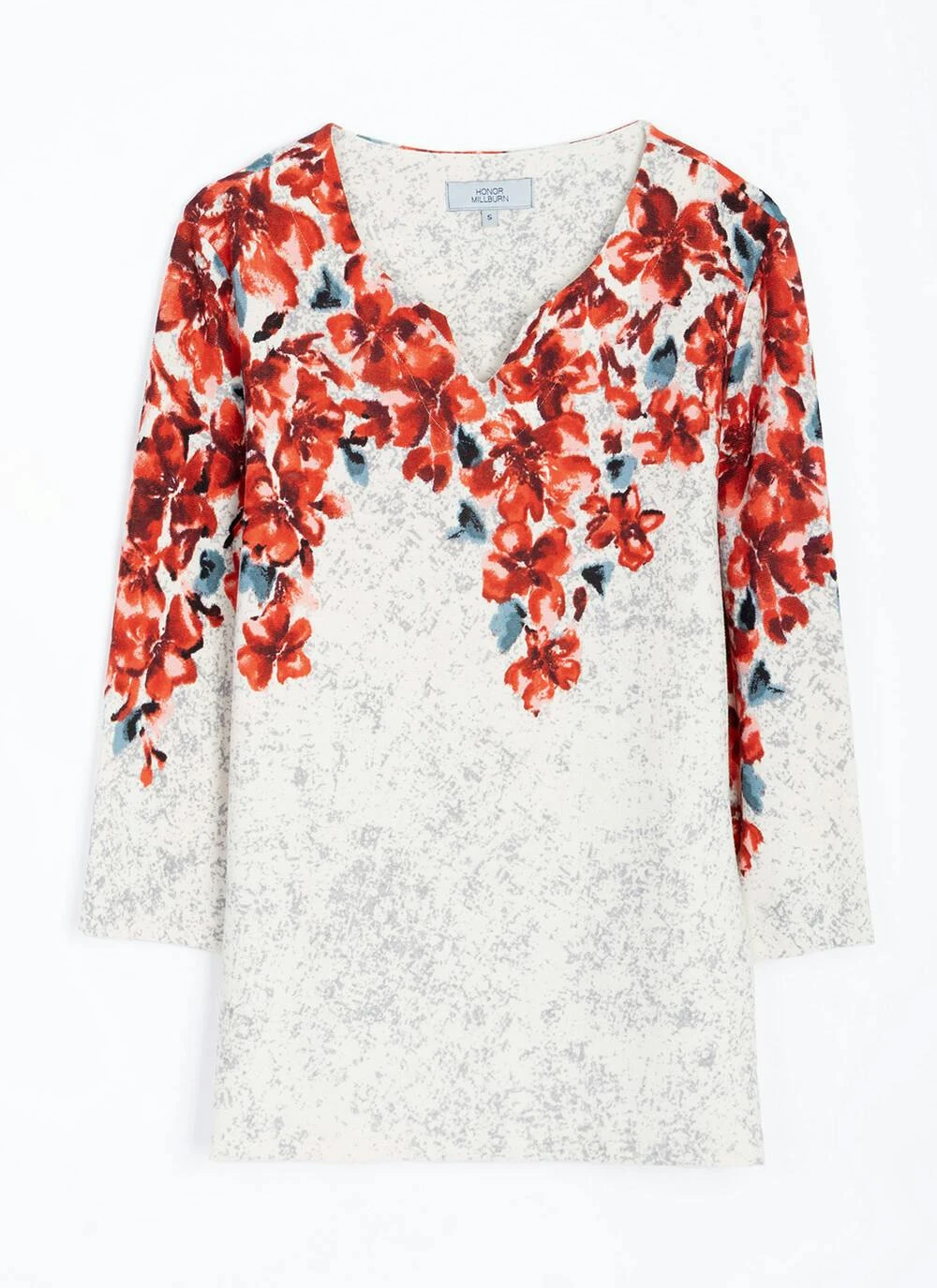 Warm Touch Jersey Border Print Top 3 Warm Touch Jersey Border Print Top - Image 3