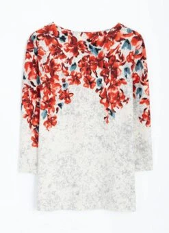 Warm Touch Jersey Border Print Top 11 Warm Touch Jersey Border Print Top -The Edinburgh Woollen Mill 66652pvl b9cd0d78dc5e359