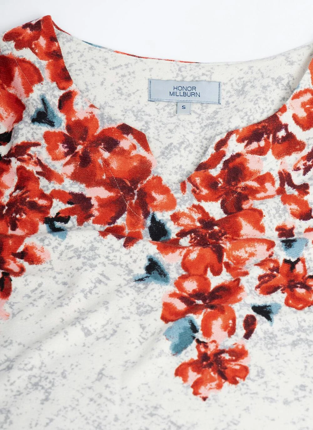 Warm Touch Jersey Border Print Top 4 Warm Touch Jersey Border Print Top - Image 4