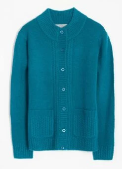 Cable Edge Knit High Neck Cardigan 8 Cable Edge Knit High Neck Cardigan -The Edinburgh Woollen Mill 66661pvl d7e3deee0cb4995