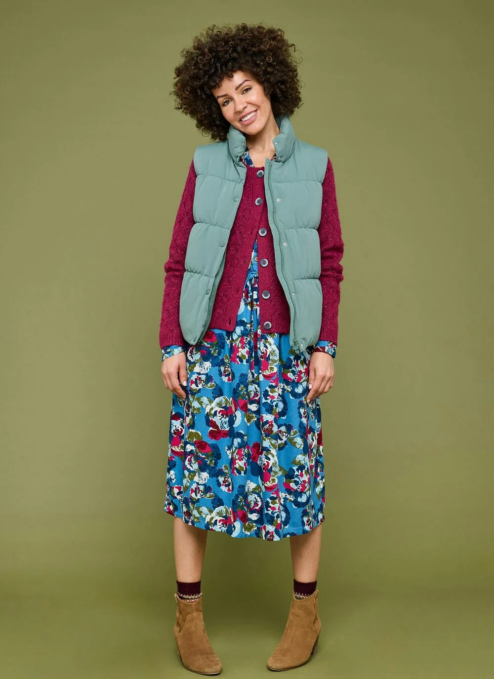 Quilted Puffer Gilet 2 Quilted Puffer Gilet - Image 2