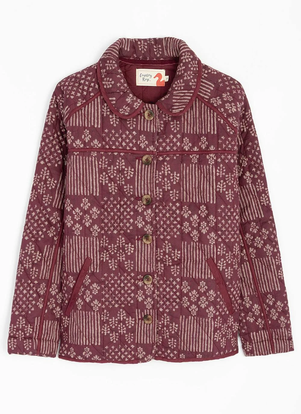 Pure Cotton Quilted Jacket 3 Pure Cotton Quilted Jacket - Image 3