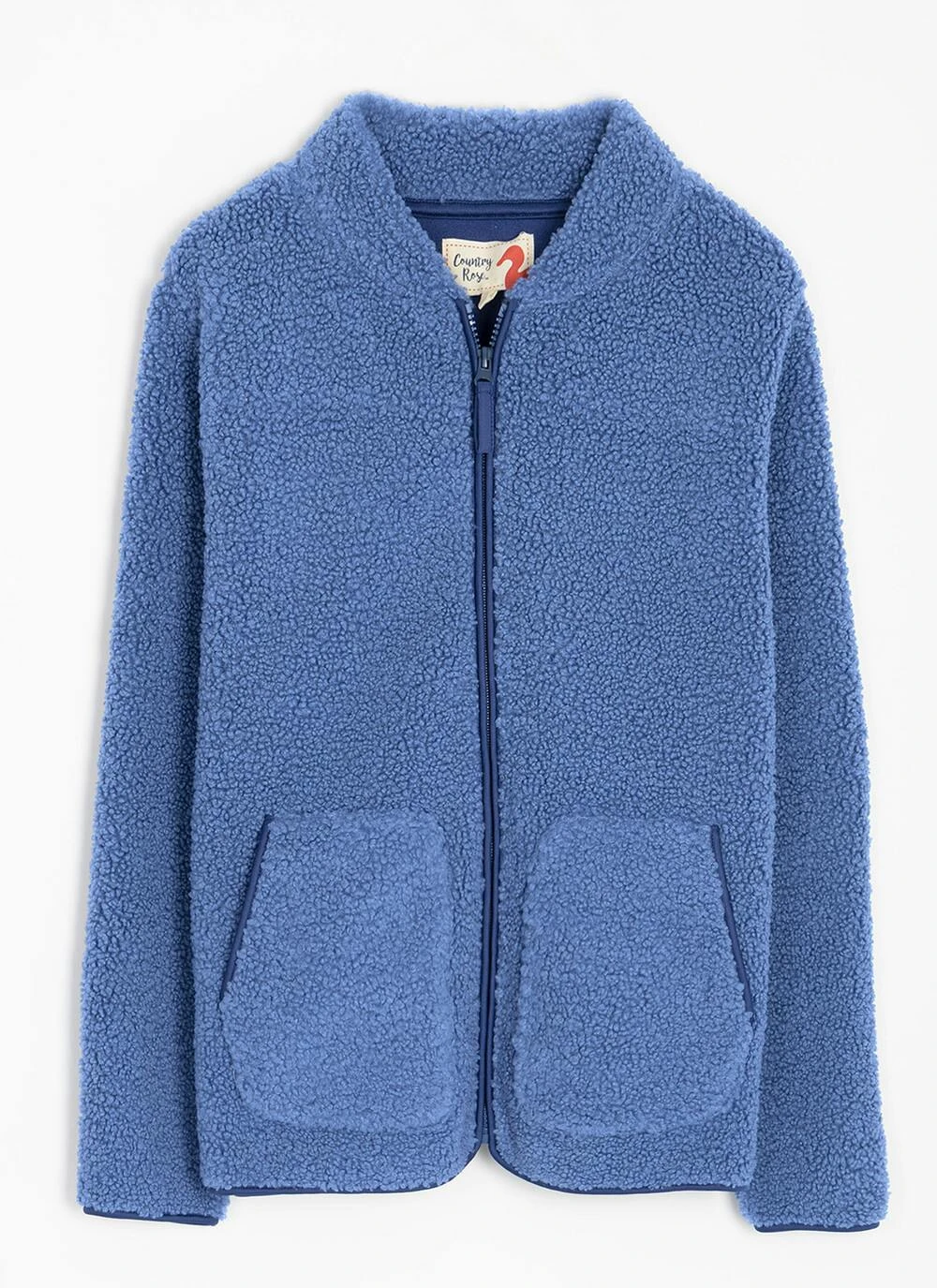 Borg Relaxed Bomber Jacket 3 Borg Relaxed Bomber Jacket - Image 3